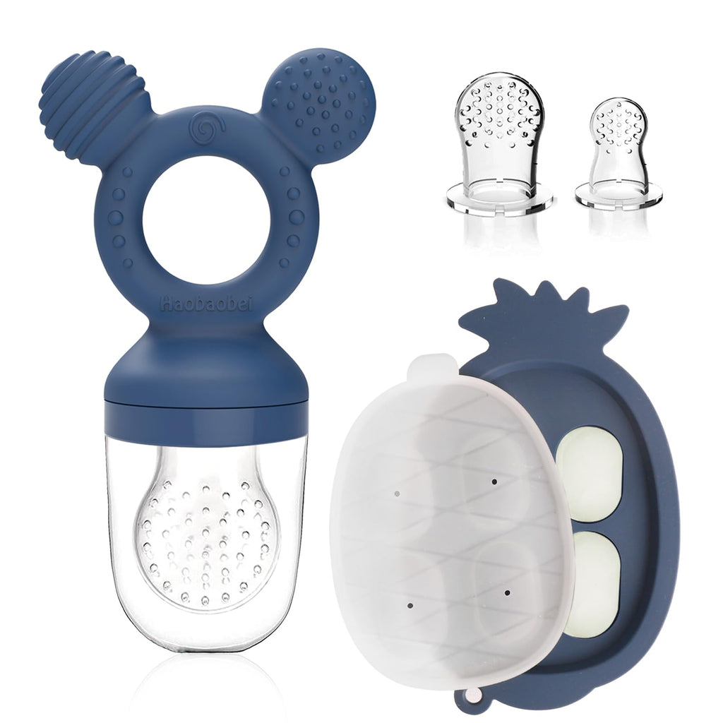 Baby Fruit Feeder Pacifier | Safe First Foods + Teething Relief